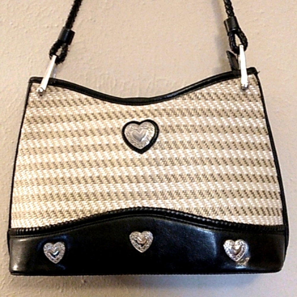 Heart Woven Handbag